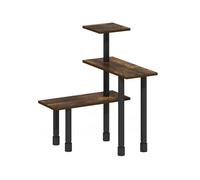 Furinno Turn-N-Tube Organisateur de comptoir de Cuisine, étagère d’Angle de comptoir à 3 Niveaux, étagère d’Angle, pour Cuisine, Garde-Manger, Organisation et Rangement, pin ambré