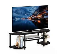 Furinno Turn-S-Tube Meubles TV sans Outils, Bois, Expresso, Taille Unique, Chêne, Espresso, One Size