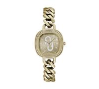 FURLA Montre à affichage analogique 'TV SHAPE' or / transparent / blanc, Taille One Size