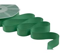 Furlanis - Ruban Satin Double Face, Tissu Italien - Vert émeraude, 25 mm x 25 m
