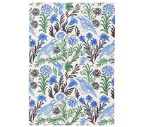 furn. Alentejo Tapis - Intérieur/Extérieur Aquarelle Floral Oiseau Lavable Résistant Aux Intempéries Tissage Plat Tapis (Océan - 120x170cm), Ocean