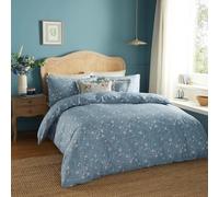 furn. Ensemble de Couette à imprimé Floral Wylder Nature Bronte - Bluebell - Super King