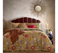 Furn Ensemble de Couette Réversible Ethereal Star - Rouille Dorée - Double, Gold