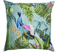 furn. Evans Lichfield Coussin fourré en Polyester extérieur de Paon, Polyester, Multi