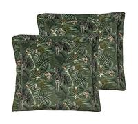 furn. Evans Lichfield Coussins remplis de Polyester de Météara (Pack Twin), Polyester, Zebra