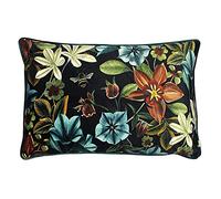 furn. Evans Lichfield Minuit Jardin ancolie Housse de Coussin, Polyester, Teal
