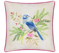 furn. Housse de Coussin Imprimée Evans Lichfield Daisy Hill Bluebird - Multicolore/Rose - 45x45cm