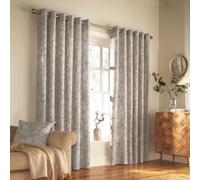 Furn Irwin Ringtop Rideaux Oeillet (Paire) - Prêts - Polycoton - Pierre - 229Cm X 137Cm, Coton, Pierre, 229 X 137 Cm (90" X 54" Pouces)
