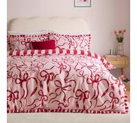 furn. La Vie en Bows Parure De Lit (Rose/Rouge - King)