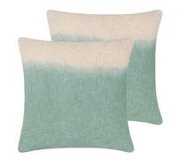 furn. Mizu Lot de 2 Coussins carrés Garnis de Plumes