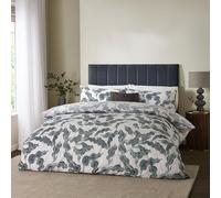 furn. Parure de lit Hoem Lauro - Parure de lit réversible en Coton mélangé Motif Feuilles botaniques (Dusk - Double)