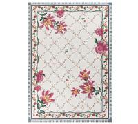 furn. Wylder Nature Claudia Tapis d'extérieur intérieur/extérieur imprimé Floral - Rouge Bonbon - 120 x 170 cm