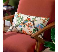 furn. Wylder Tropics Sittacula Coussin rempli de Polyester brodé - Multicolore - 30x50cm
