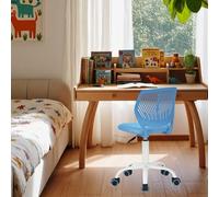 FurnitureR Chaise de bureau pour enfant réglable en hauteur - Ergonomique - Colorée - Avec dossier et accoudoirs - Chaise pivotante avec 5 roues - Pour enfants de 3 à 10 ans - Charge maximale : 100 kg