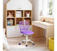 FurnitureR Chaise de Bureau réglable en Hauteur - Ergonomique et colorée - avec Dossier et accoudoirs - 5 Roues - pour Enfants de 3 à 10 Ans - Charge maximale : 100 kg