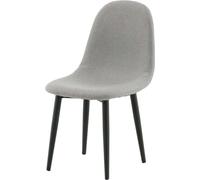 FURNLUX Kids Room Chair Polar Grey Und Black 33cm / Hauptfarbe : Grau / Abmessungen : 33 x 58 x 60 cm