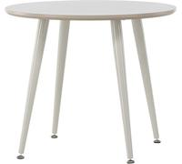 FURNLUX Kids Room Table Plaza Beige 60cm / Hauptfarbe : Beige / Abmessungen : 60 x 60 x 50 cm