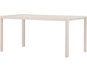 FURNLUX Table de salle à manger d'extérieur Giardini Beige 85cm / Couleur principale : Beige / Dimensions : 85 x 150 x 72 cm