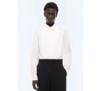 FURSAC - Chemise plastron nid d'abeille en coton - Taille 42 - Homme Blanc