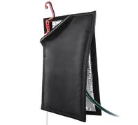 Furtryvl Housse de robinet d'extérieur - Protection d'isolation | Protecteur d'isolation de tuyau | Pour l'hiver froid extérieur, cour, jardin, camping-car, maison, puits, pompe, système d'arrosage