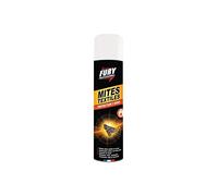 FURY - Anti-Mites Textiles - Action Préventive et Curative sur Mites Adultes et Larves - Pulvérisation Sèche - Fabrication Française - Spray Aérosol 400 ml