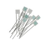 Fusible 100 pièces ensemble de fusibles température Protection contre la foudre 10A 15A 16A fusible carré 115C 136C Thermostat protecteur thermique(15A 16A 136C)
