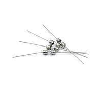 Fusible 200 pièces 3,6 x 10 mm à rupture rapide prendre le tube de fusible en verre au plomb, 250 V lent 0,5 A 1 A 2 A A,15 A 4 A A, A 8 A A 12 A A 20 A, taille : A)(Slow (T),1.5A)