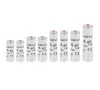 DEBFLEX - Lot 8 Fusibles : 2 x 10A + 2 x 16A + 2 x 20A + 1 x 25A + 1x 32A - 230V - Fusibles Céramique Pour Coffret Electrique - Avec Voyant Indicateur - Gris