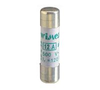 Fusible cylindrique 8 x 32 8,5 x 31,5 mm, 400 V 4 A, industriel et civil, utilisation aM, protection courants de démarrage, surcharges, moteurs, transformateurs, céramique, stéatite, puissance