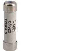 Fusible Cylindrique Hager 20A 8.5x32mm 400V - L8532C20 [10 Pièces]