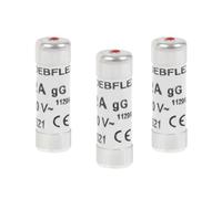 Fusible électronique - Fusible céramique - Fusible avec Voyant - Fusible 20A - Sachet De 3 Fusibles avec Voyant 10,3X31,5 20A 400 Volts - Debflex 715346