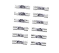 Fusible en céramique 6x25mm 0,5-30A 250V à fusion rapide BS1362 | Fusible à soufflage rapide en céramique, 6x25mm, 10 pièces, 0.5-30A 250V RO57 BS1362 for Circuit supérieur de prise(8A)