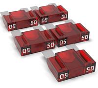 Fusible plat Maxi, 50 A, lot de 5