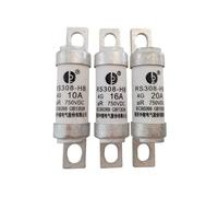 Fusible RS308-HB-4G 10 A, 16 A, 20 A, 25 A, 32 A, 40 A, 50 A, 63 A, 80 A, 100 A, 750 V CC, pièces(80A)