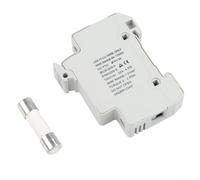 Fusible solaire PV avec support, 1 lot de disjoncteur 10-30 A 1000 V DC, isolation résistante aux hautes températures pour protection de panneau solaire (25 A)