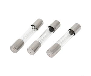 Fusible SOURCING MAP Verre Tube Fusible Haute Tension 0.8A 5kV 6 x 40mm 3pcs pour Four Micro-ondes