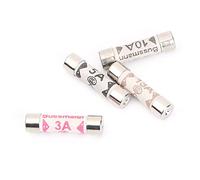 Fusibles 10 pièces/ensemble fusible de prise britannique BS1362 3A 5A 10A 13A 6X25 Tube en céramique maison domestique secteur cartouche fusibles