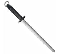 Fusil à aiguiser 30 cm feinzug ronde Noir - Épaisseur Euro Cut