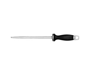 Fusil d'affûtage 26 cm, chromée, avec boucle de suspension, Zwilling
