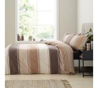 Fusion Betley Parure de lit Simple 135 x 200 cm en Polycoton Naturel Facile d'entretien avec Motif Betley Classique, Comprend 1 taie d'oreiller