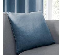 Fusion - Coussin Bleu Clair (43 x 43 cm) - Coussin Bleu Clair avec Housse - Coussin 100% Coton - Coussin Garni Bleu Clair - Oreiller de lit Bleu Clair - Collection Sorbonne