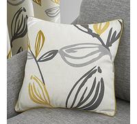Fusion - Ensley - Housse de Coussin 100% Coton - 43 x 43 cm - Ocre