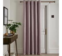 Fusion - Rideau Simple Blush 168 x 214 cm - 1 Panneau - Rideau à œillets - Blinds Thermiques Blush pour Chambre/Salon - Collection Strata, Rose Poudré