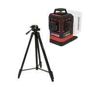 Futech Multicross 3D 18VMAX Laser À Lignes Croisées Avec Trépied - Vert - 70 M - 3 Lignes