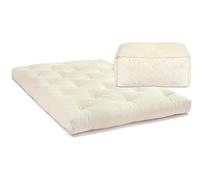 Futon Matelas Japonais Coton, 160 x 200 x 14 cm.