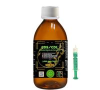 Futuevo® CDS/CDL 3 000 ppm 500 ml | Solution de dioxyde de chlore dans une bouteille en verre ambre avec bouchon de sécurité et doseur | haute pureté et dosage précis | Usage exclusif de la