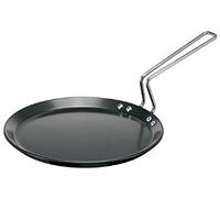 Futura Hawkins L54 Lourd en Aluminium anodisé Dur Flat Tava Plaque de Cuisson, Aluminium anodisé, Noir, 10-inch Induction