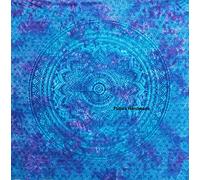 FUTURE HANDMADE Reine Taille Bleu Ombre Mandala Tie Dye Tapisserie Tenture Tapisserie Hippie Accueil Décor 100% Coton Drap de lit
