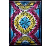 FUTURE HANDMADE Taille jumelle Indien Marron Ombre Mandala Tapisserie mur Pendaison Hippie Lit Drap bohemian Tapisseries