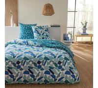 Future Home Parure de lit 3 pièces Adulte 2 Personnes à Motif géométrique réversible Set de Housse de Couette 240x220cm +2 Taies d'oreiller 63x63 cm avec Fermeture Boutons